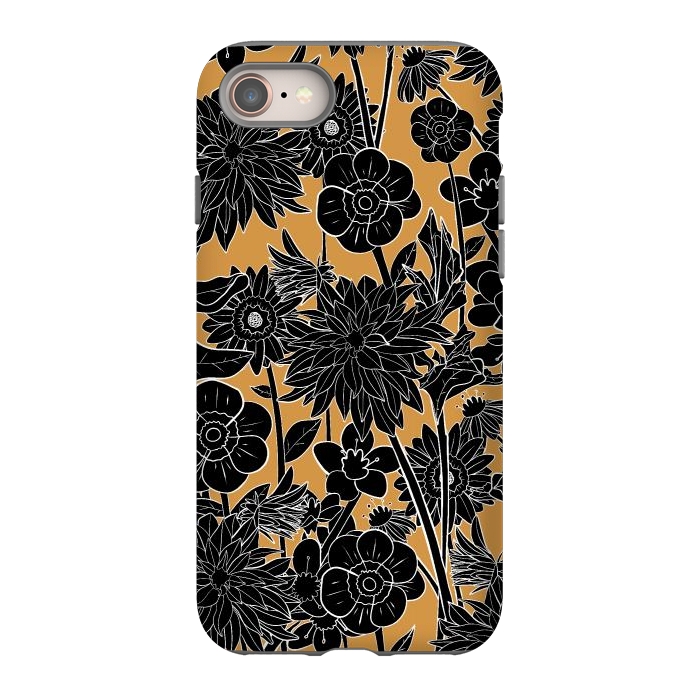 iPhone 8 StrongFit Dark gold spring by Steve Wade (Swade)