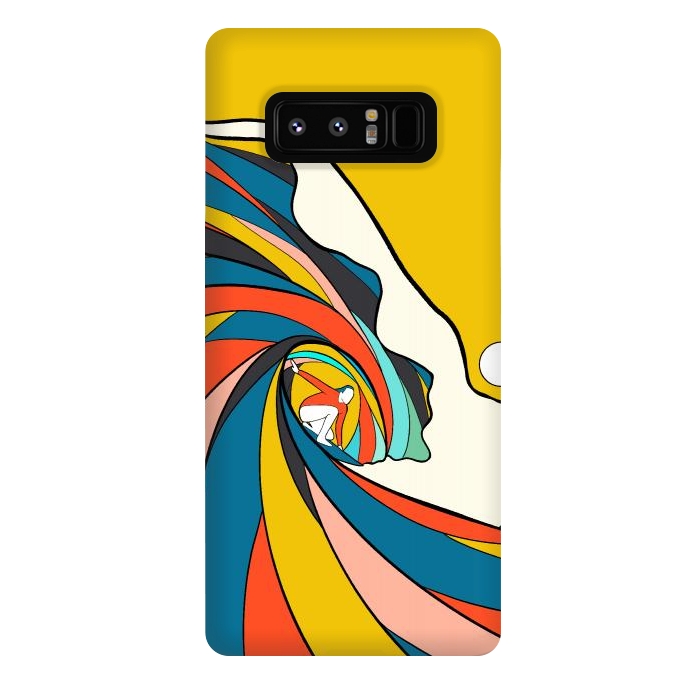 Galaxy Note 8 StrongFit The big surf wave by Steve Wade (Swade)