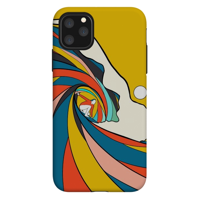 iPhone 11 Pro Max StrongFit The big surf wave by Steve Wade (Swade)