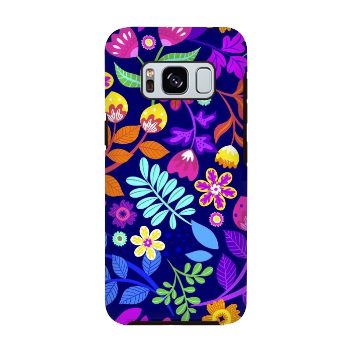 Galaxy S8 StrongFit Cute Flowers by ArtsCase