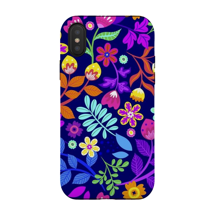 iPhone Xs / X StrongFit Cute Flowers by ArtsCase