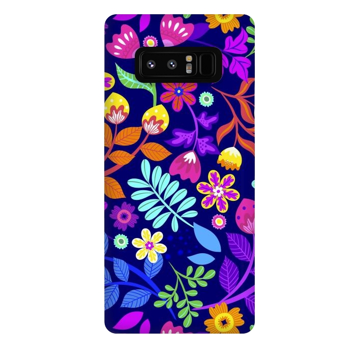 Galaxy Note 8 StrongFit Cute Flowers by ArtsCase