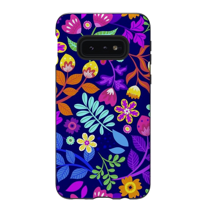 Galaxy S10e StrongFit Cute Flowers by ArtsCase