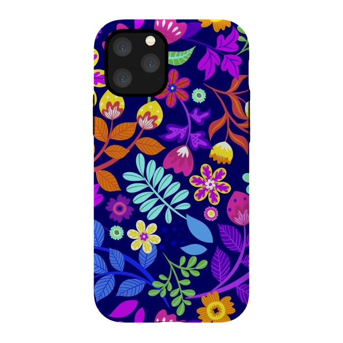 iPhone 11 Pro StrongFit Cute Flowers by ArtsCase