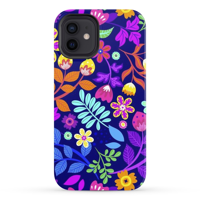 iPhone 12 StrongFit Cute Flowers por ArtsCase