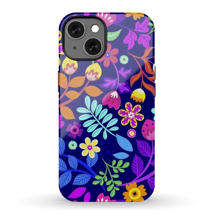 iPhone 13 StrongFit Cute Flowers by ArtsCase