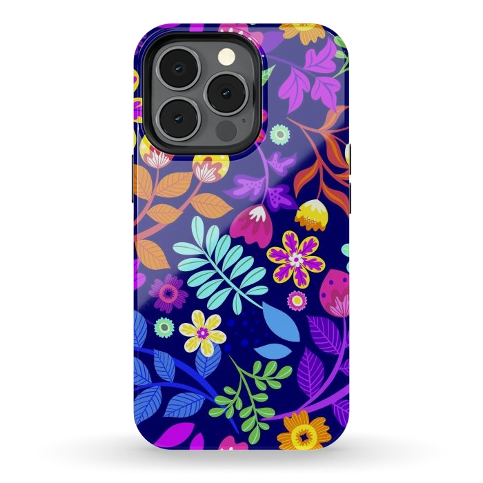 iPhone 13 pro StrongFit Cute Flowers by ArtsCase