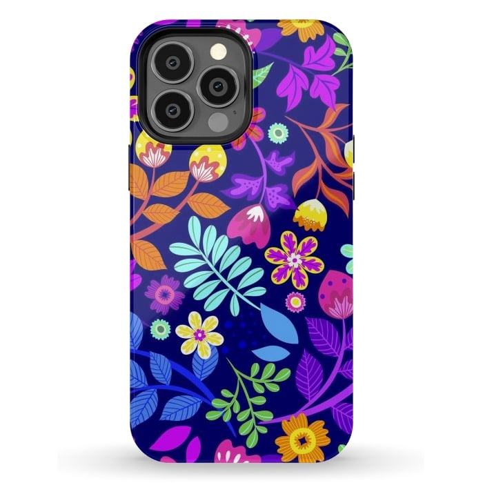 iPhone 13 Pro Max StrongFit Cute Flowers by ArtsCase
