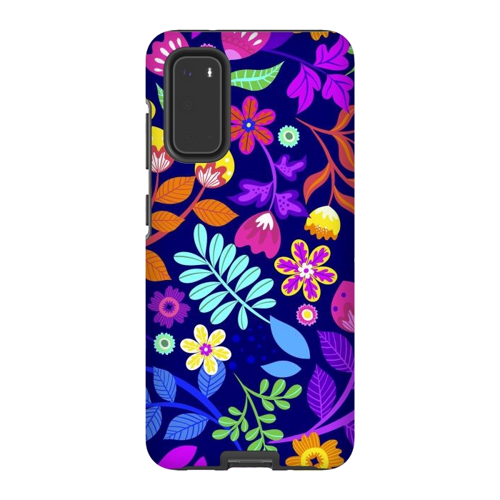 Galaxy S20 StrongFit Cute Flowers by ArtsCase