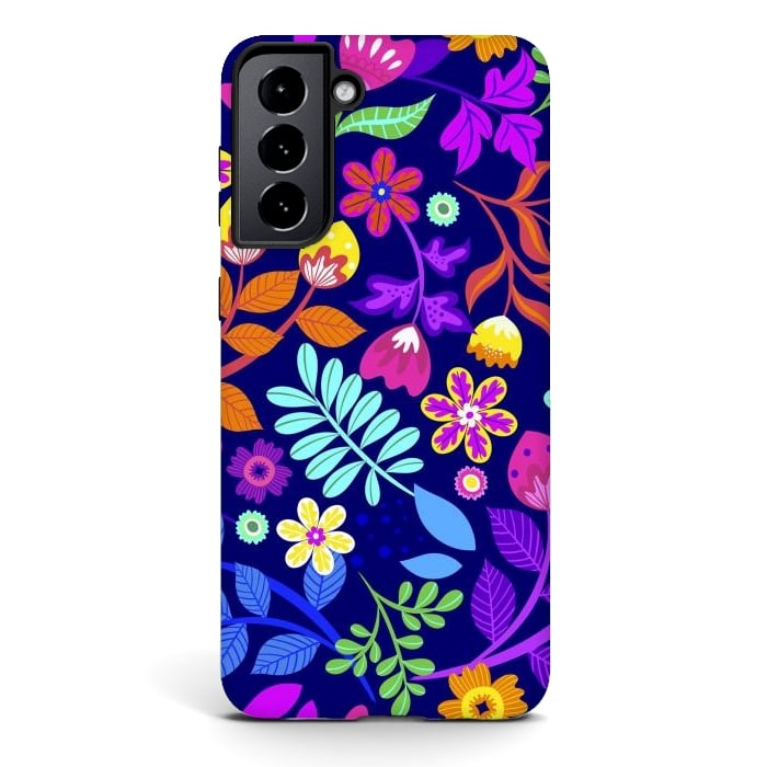 Galaxy S21 StrongFit Cute Flowers by ArtsCase