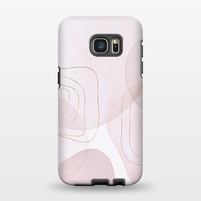 Galaxy S7 EDGE StrongFit GRAPHIC ROSE  by Monika Strigel