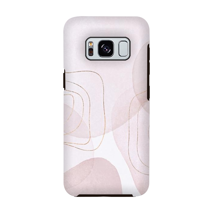 Galaxy S8 StrongFit GRAPHIC ROSE  by Monika Strigel