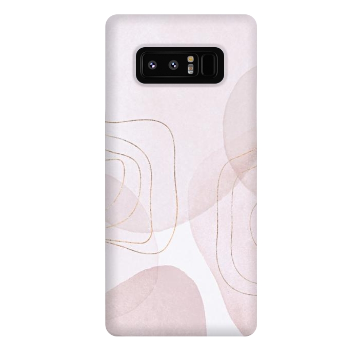 Galaxy Note 8 StrongFit GRAPHIC ROSE  by Monika Strigel