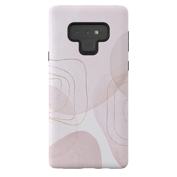 Galaxy Note 9 StrongFit GRAPHIC ROSE  by Monika Strigel
