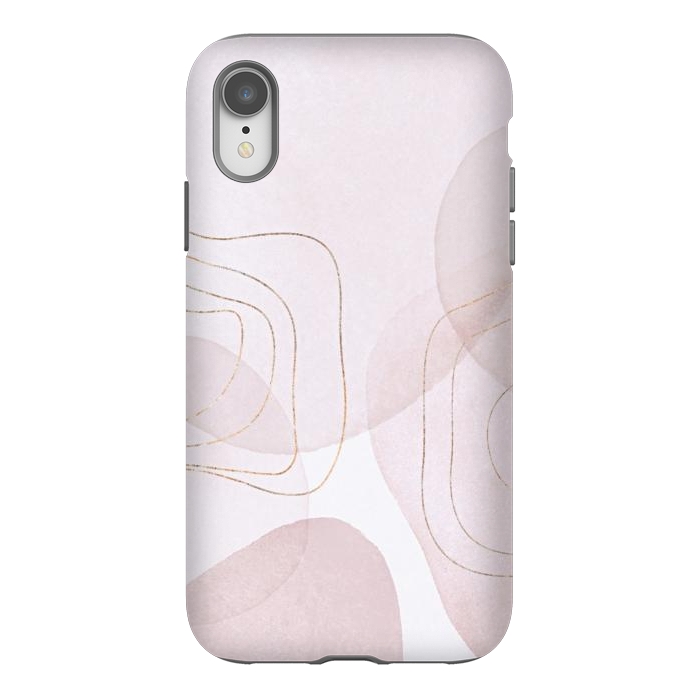 iPhone Xr StrongFit GRAPHIC ROSE  by Monika Strigel