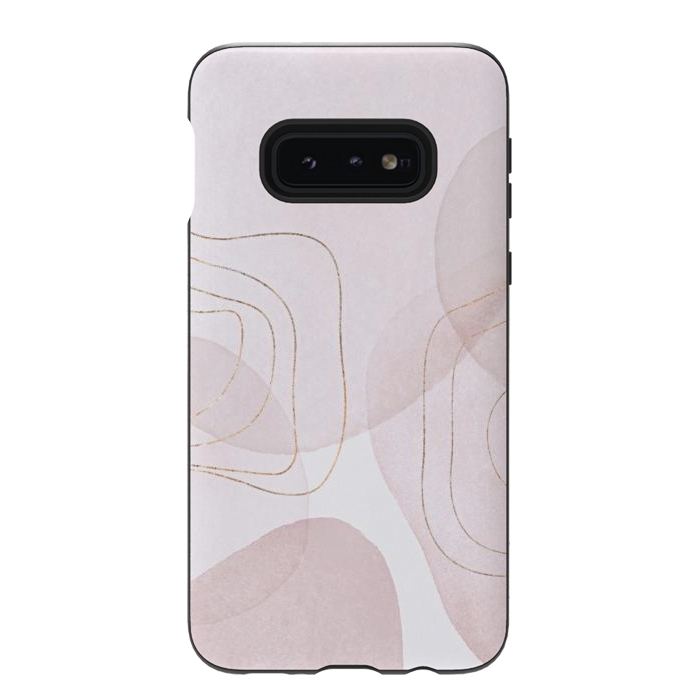 Galaxy S10e StrongFit GRAPHIC ROSE  by Monika Strigel