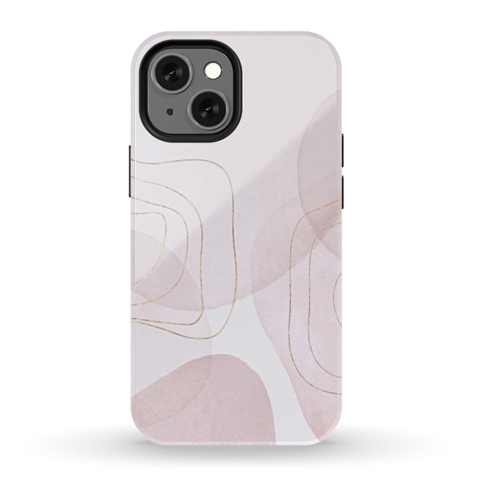 iPhone 12 mini StrongFit GRAPHIC ROSE  by Monika Strigel