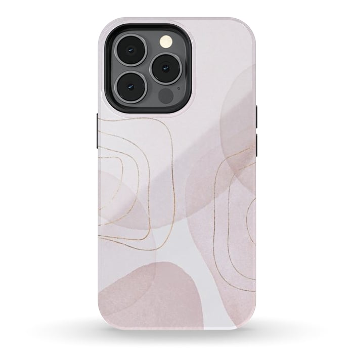 iPhone 13 pro StrongFit GRAPHIC ROSE  by Monika Strigel
