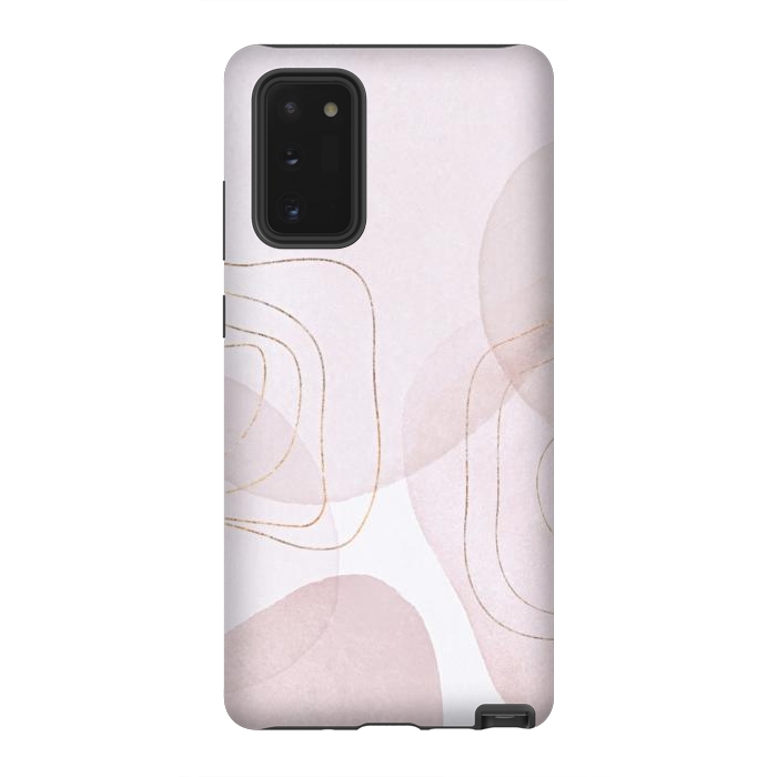 Galaxy Note 20 StrongFit GRAPHIC ROSE  by Monika Strigel