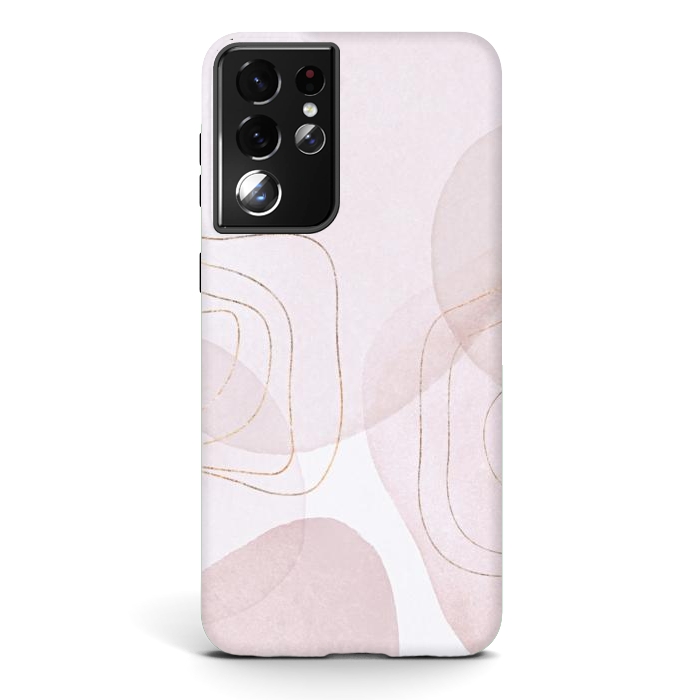 Galaxy S21 ultra StrongFit GRAPHIC ROSE  by Monika Strigel