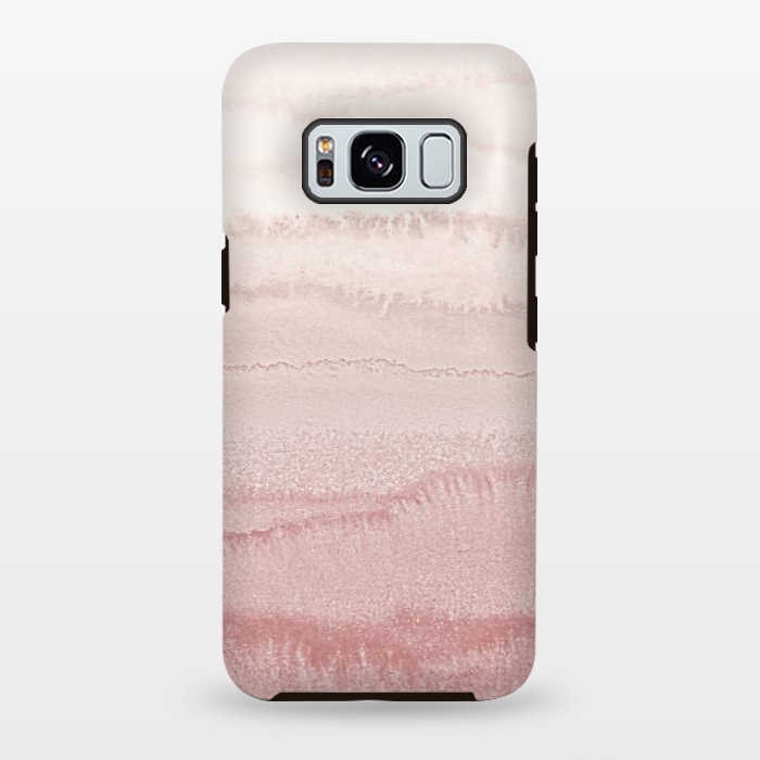 Galaxy S8 plus StrongFit WITHIN THE TIDES - BALLERINA BLUSH by Monika Strigel