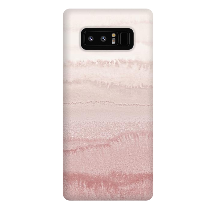 Galaxy Note 8 StrongFit WITHIN THE TIDES - BALLERINA BLUSH by Monika Strigel