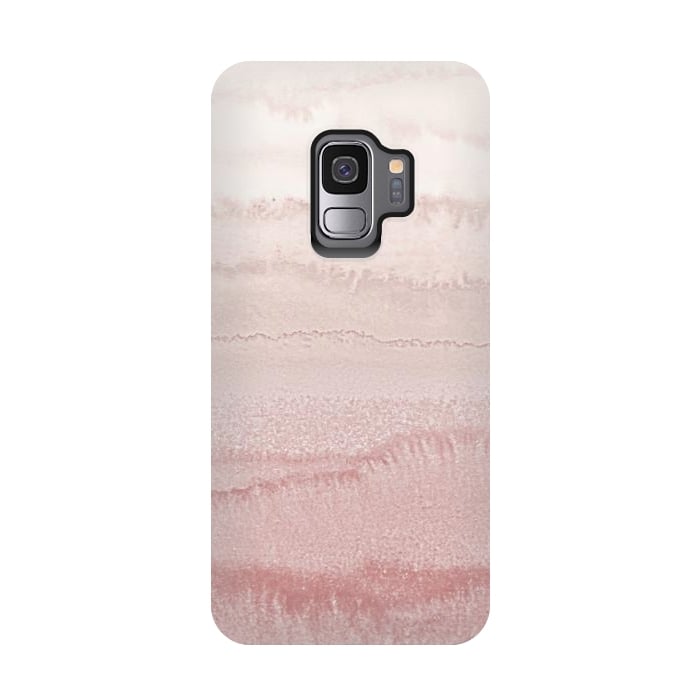 Galaxy S9 StrongFit WITHIN THE TIDES - BALLERINA BLUSH by Monika Strigel