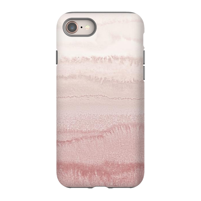 iPhone 8 StrongFit WITHIN THE TIDES - BALLERINA BLUSH by Monika Strigel