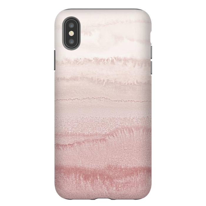 iPhone Xs Max StrongFit WITHIN THE TIDES - BALLERINA BLUSH by Monika Strigel