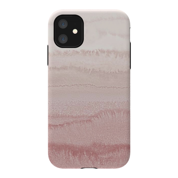 iPhone 11 StrongFit WITHIN THE TIDES - BALLERINA BLUSH by Monika Strigel