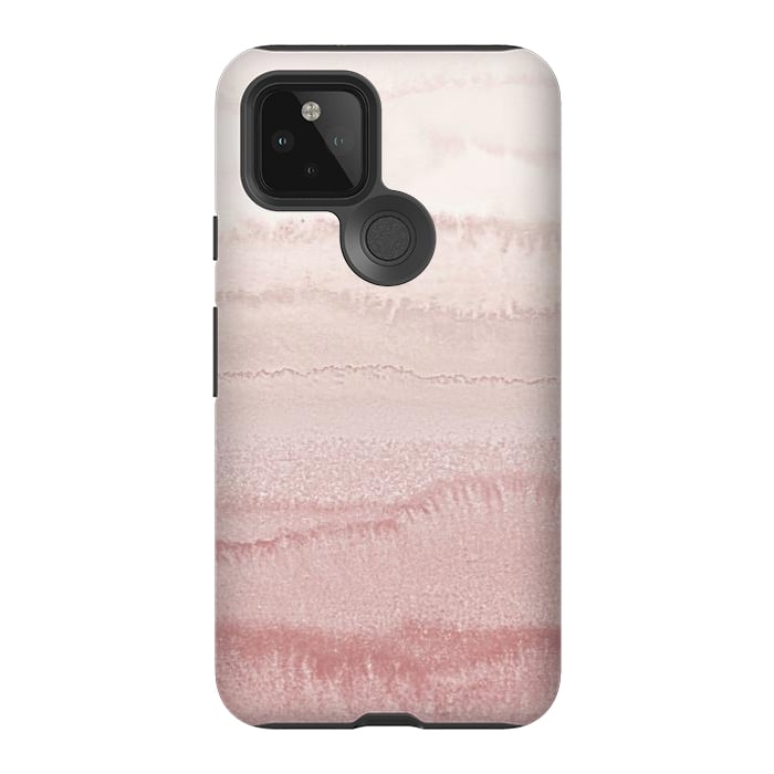 Pixel 5 StrongFit WITHIN THE TIDES - BALLERINA BLUSH by Monika Strigel