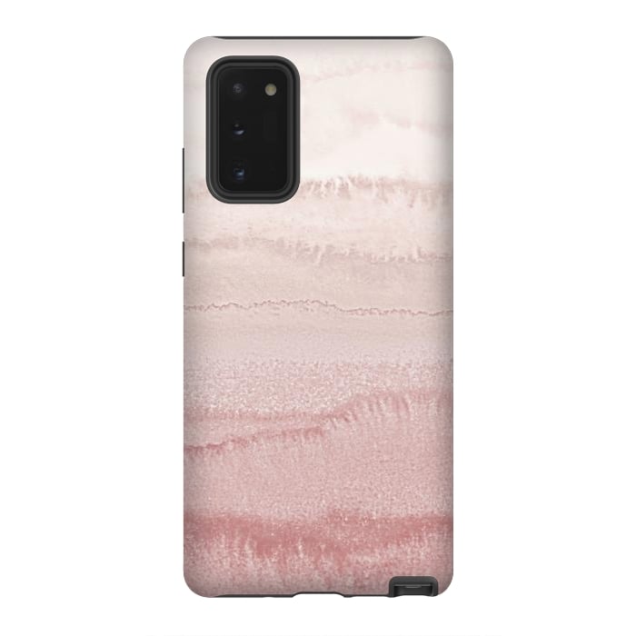 Galaxy Note 20 StrongFit WITHIN THE TIDES - BALLERINA BLUSH by Monika Strigel