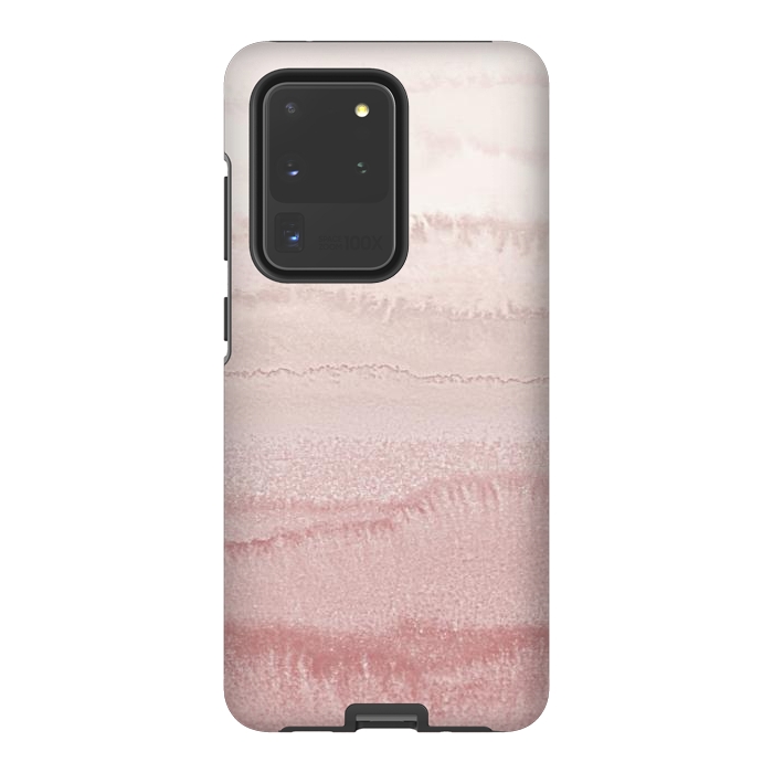 Galaxy S20 Ultra StrongFit WITHIN THE TIDES - BALLERINA BLUSH by Monika Strigel