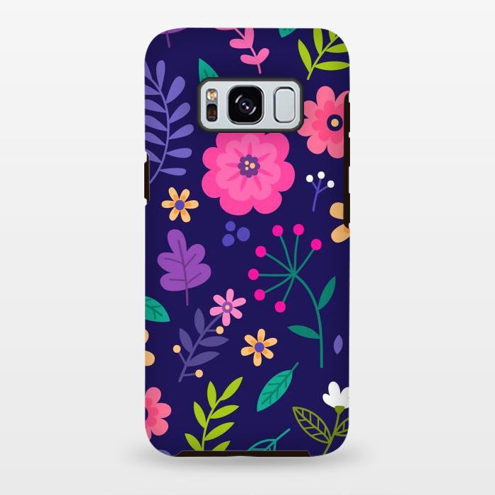 Galaxy S8 plus StrongFit Ditsy Flowers by ArtsCase