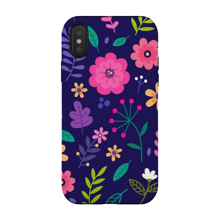 iPhone Xs / X StrongFit Ditsy Flowers by ArtsCase
