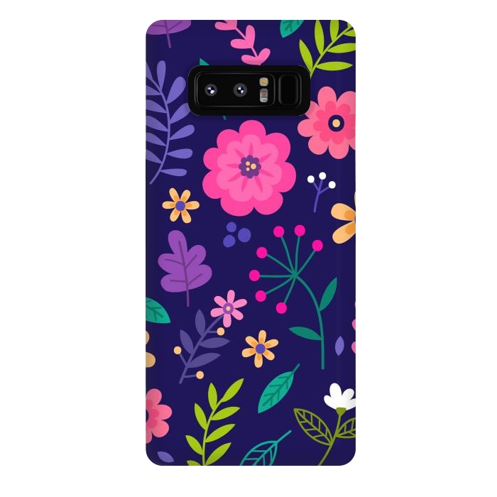 Galaxy Note 8 StrongFit Ditsy Flowers by ArtsCase