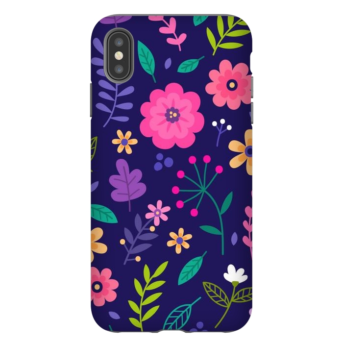 iPhone Xs Max StrongFit Ditsy Flowers by ArtsCase