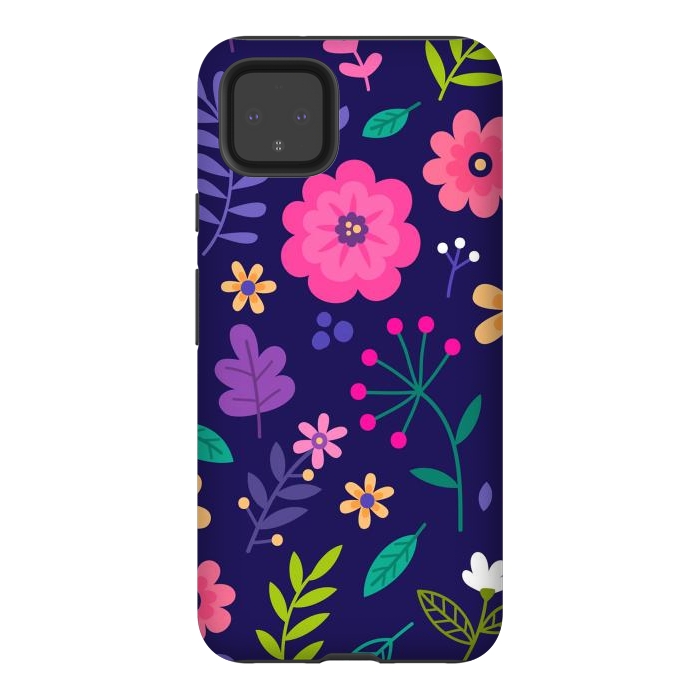 Pixel 4XL StrongFit Ditsy Flowers by ArtsCase