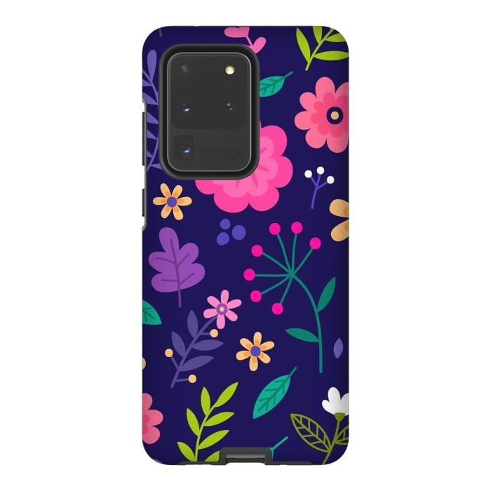Galaxy S20 Ultra StrongFit Ditsy Flowers by ArtsCase
