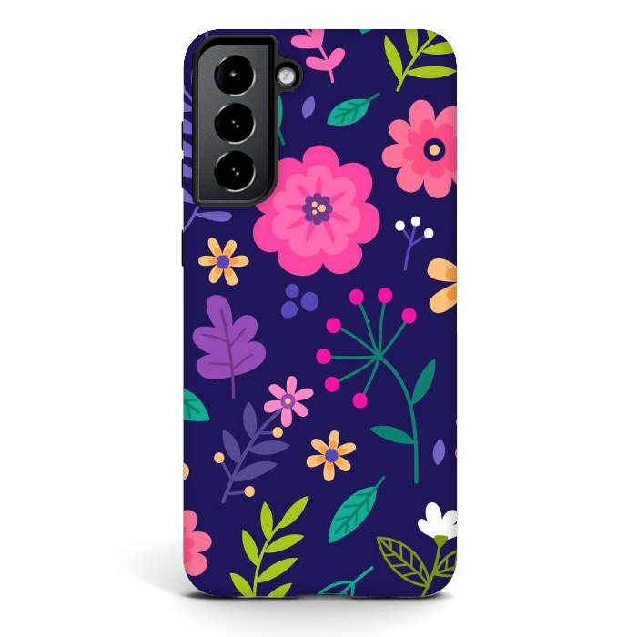 Galaxy S21 StrongFit Ditsy Flowers by ArtsCase