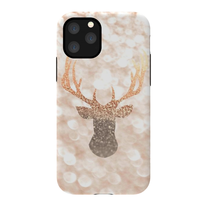 iPhone 11 Pro StrongFit CHAMPAGNER SANDY  STAG by Monika Strigel