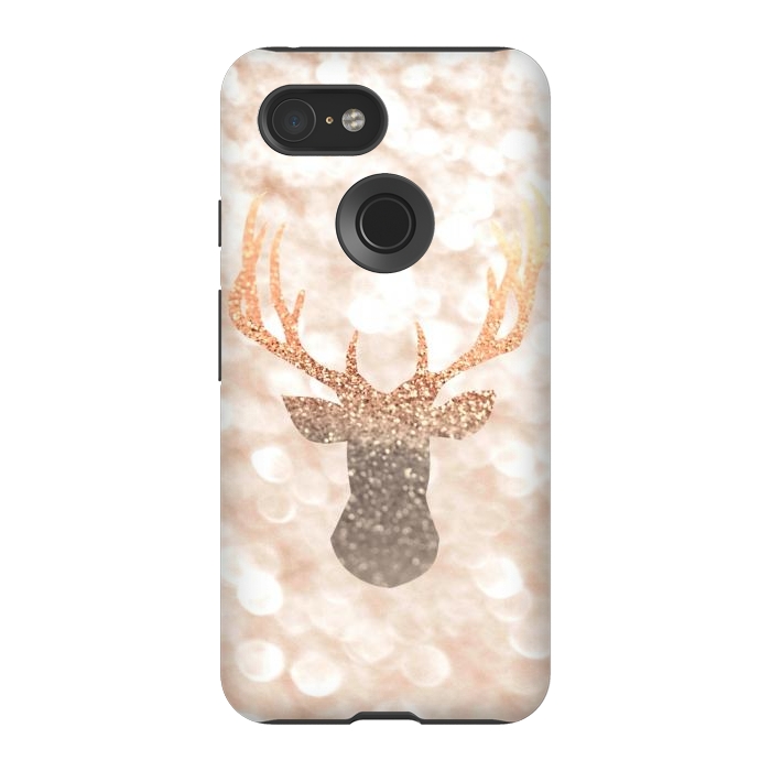 Pixel 3 StrongFit CHAMPAGNER SANDY  STAG by Monika Strigel