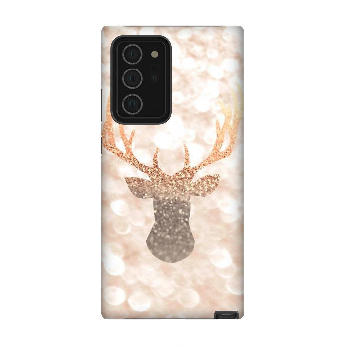 Galaxy Note 20 Ultra StrongFit CHAMPAGNER SANDY  STAG by Monika Strigel
