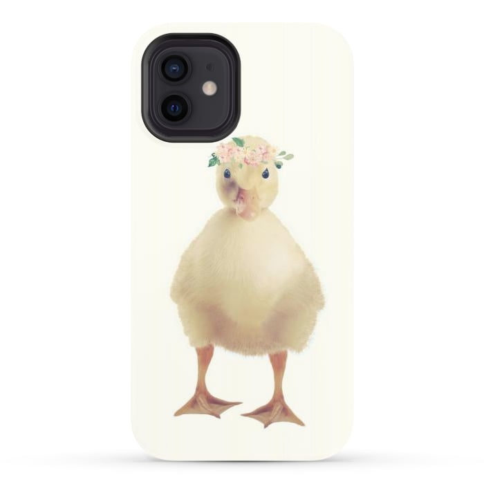 iPhone 12 StrongFit DUCKY DUCKLING by Monika Strigel