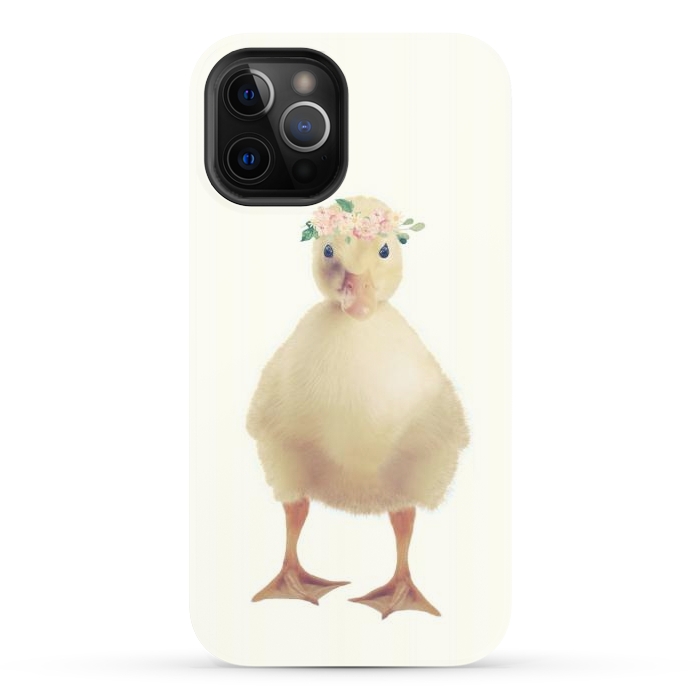 iPhone 12 Pro StrongFit DUCKY DUCKLING by Monika Strigel