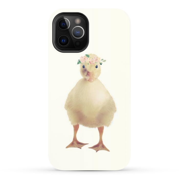iPhone 12 Pro Max StrongFit DUCKY DUCKLING by Monika Strigel