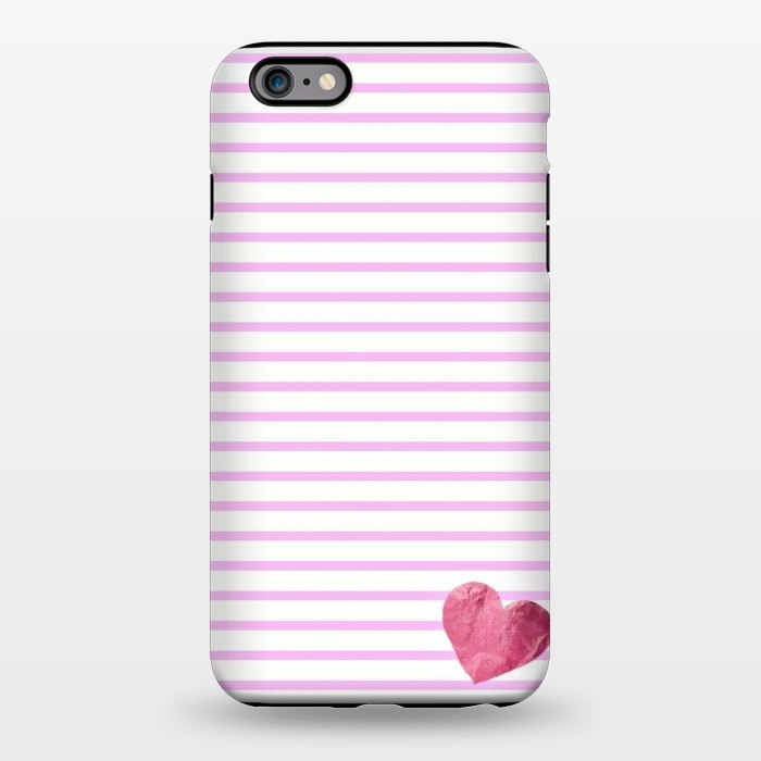 iPhone 6/6s plus StrongFit LITTLE PINK HEART by Monika Strigel