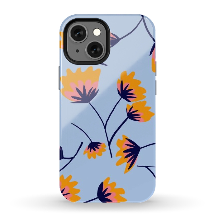 iPhone 13 mini StrongFit The Brightest Blossom by Uma Prabhakar Gokhale