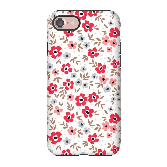iPhone 7 StrongFit Seamless Flowers ONE by ArtsCase