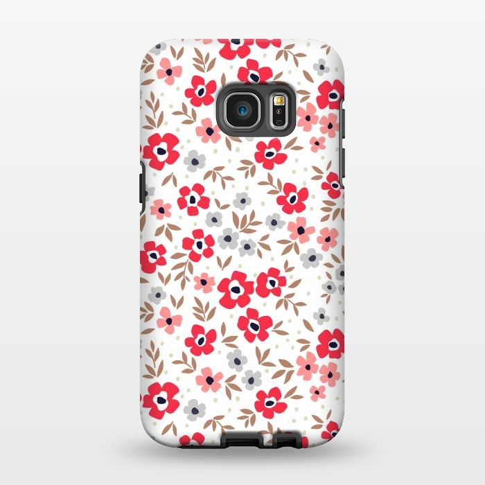Galaxy S7 EDGE StrongFit Seamless Flowers ONE by ArtsCase